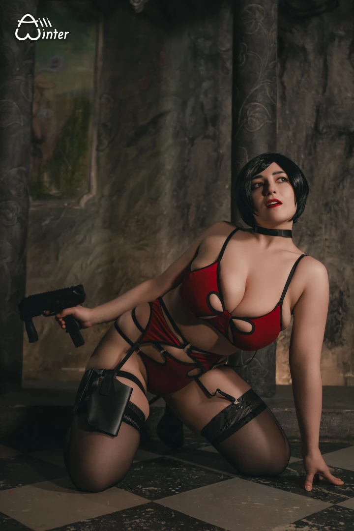 Ada wong lingerie set now you ll see what she hides under her dress part 33 