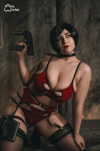 Ada wong lingerie set now you ll see what she hides under her dress part 1