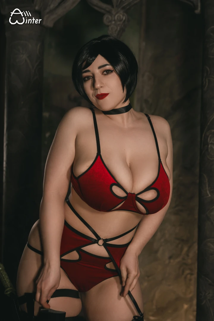 Ada wong lingerie set now you ll see what she hides under her dress part 13 