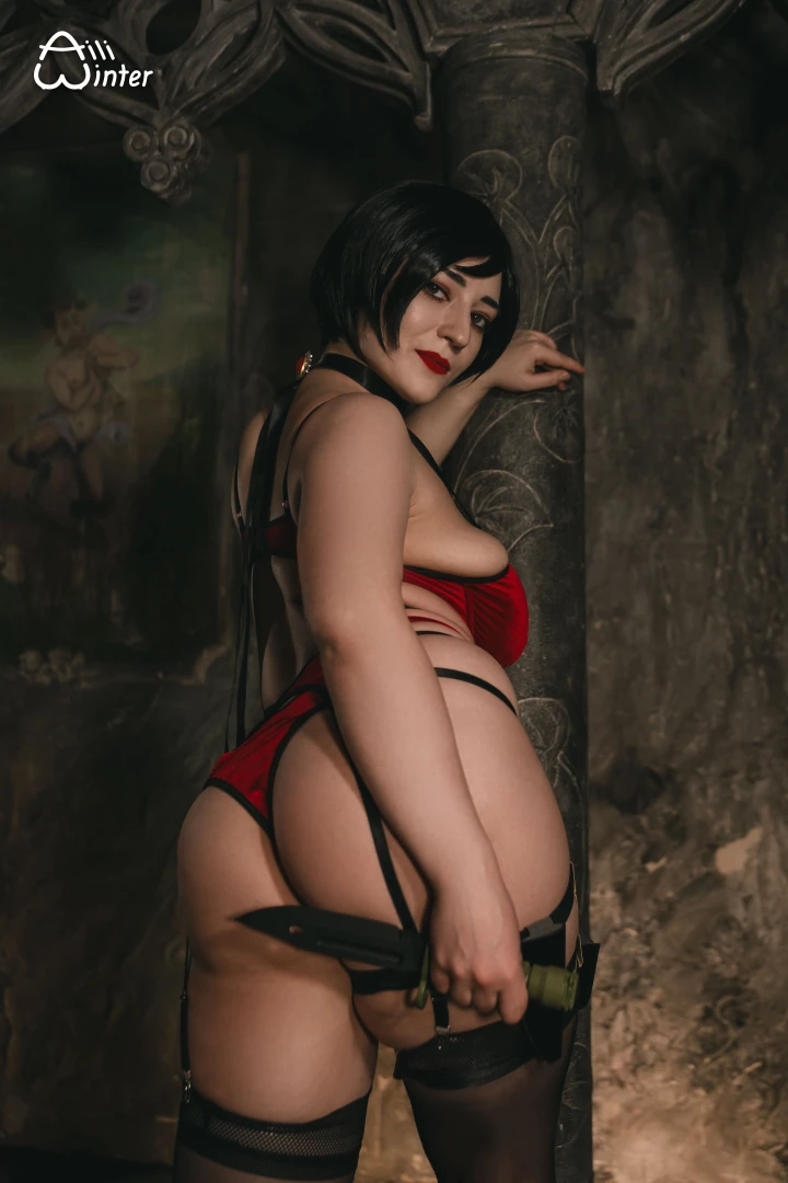 Ada wong lingerie set now you ll see what she hides under her dress part 18 