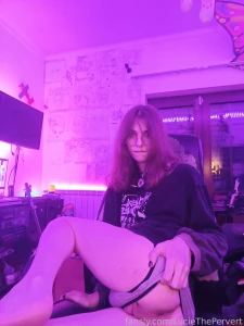 Emo goth petite trans cute part 2