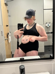 Just got wrapped up at the gym- another massively successful leg day part 2