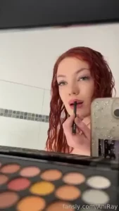 You can watch me do my make-up