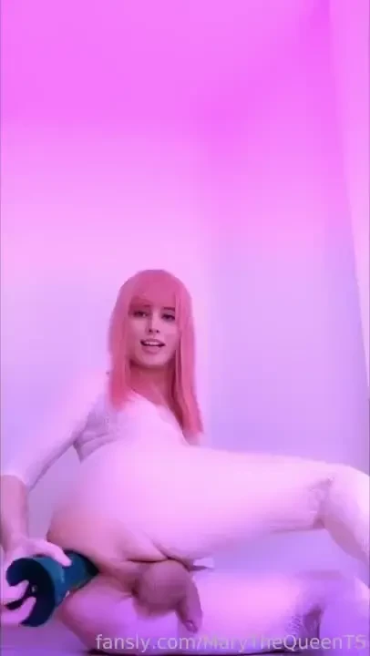 Angel vs monster cock fyp femboy trap transgirl trans tranny tgirl 