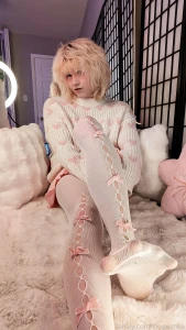 More stocking stuffers fyp feet stockings blonde bigdick cock tease