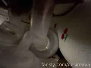 Omg my breasts look so engorged in this video i m surprised my veins