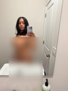 Feeling so so cute today fully nude front and back mirror selfie