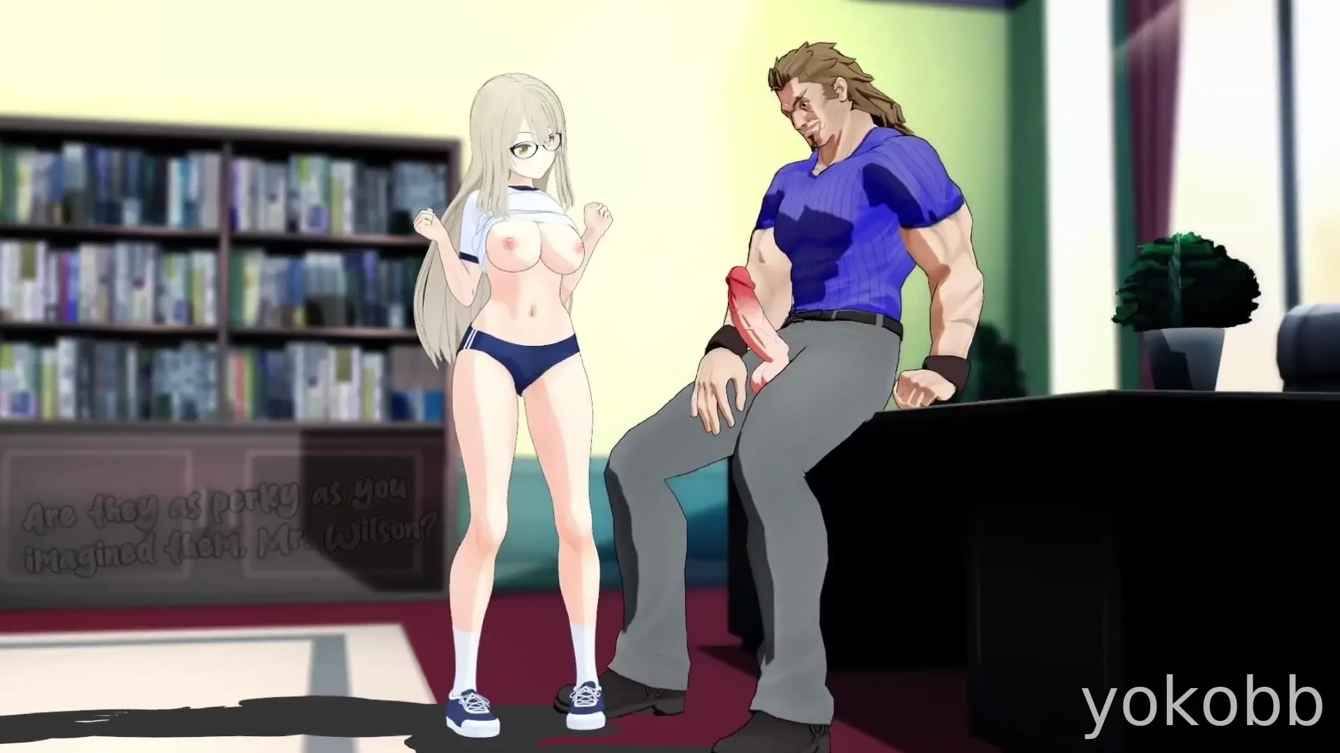 Just a quick little gif animation to put myself in the mood doing anby 