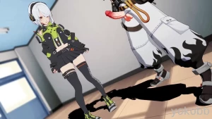 I m having a hard time animating with anby for some reason her bones