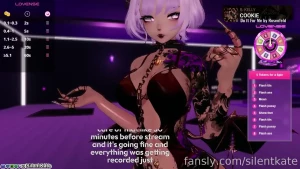 An exciting start to this week s fansly stream with a little accident