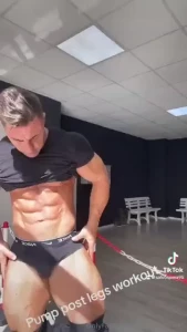 Post legs workout