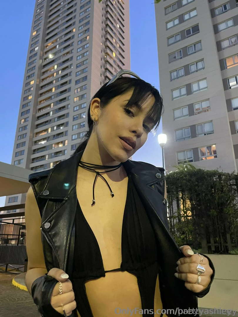 Stepping out in all-black and all attitude 