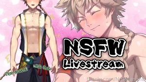 Stream announcement will stream myself jerking off this weekend you