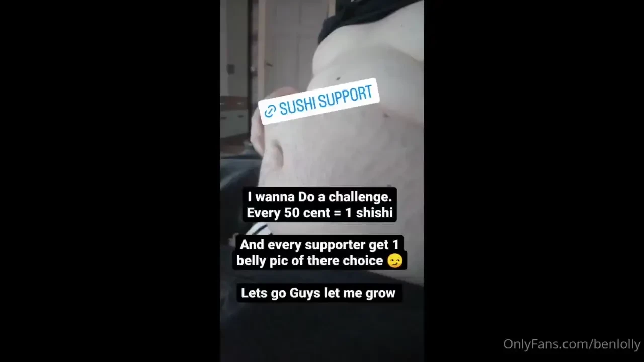Help me getting fatter and stuff me to the max support in my insta bio 