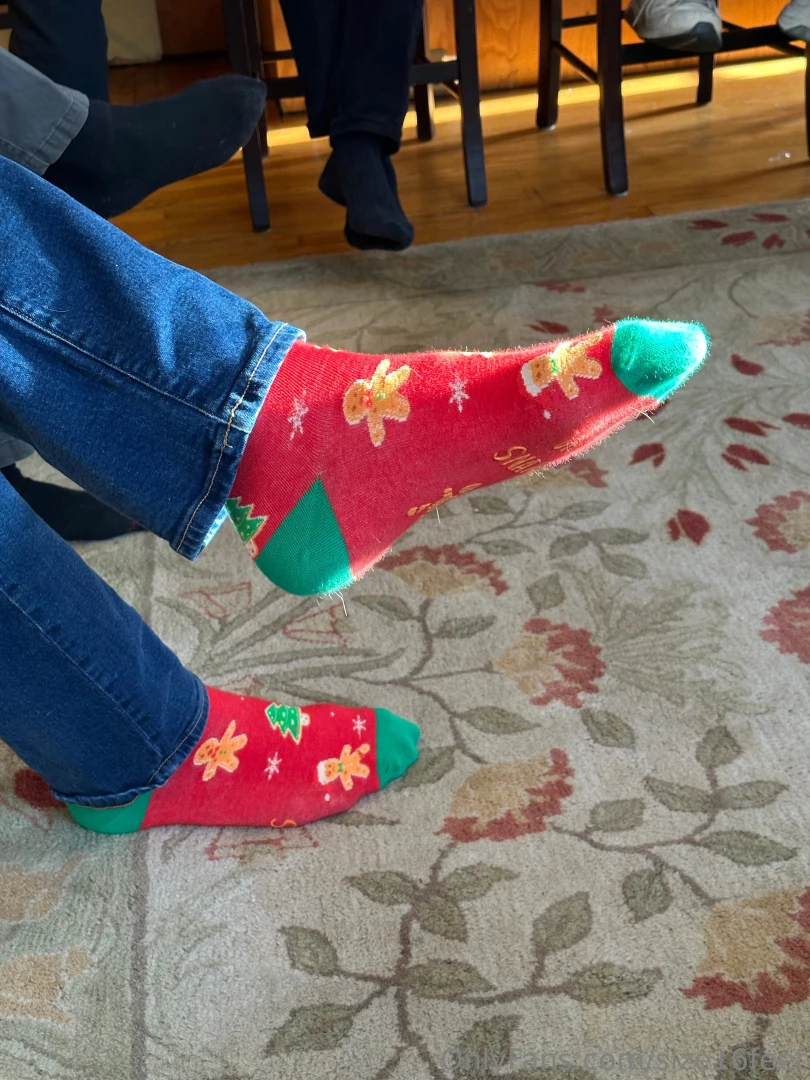 Christmas socks my boy took a bunch of pics while i was at a party he part 4 