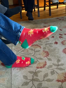 Christmas socks my boy took a bunch of pics while i was at a party he part 4