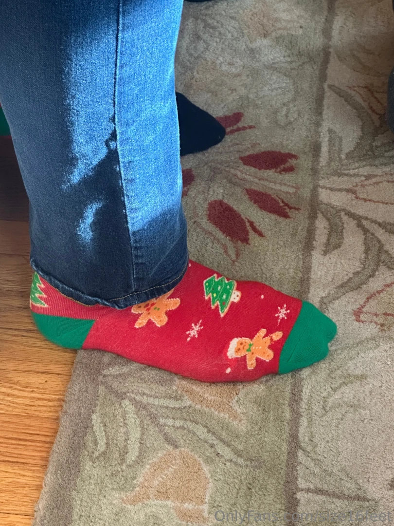 Christmas socks my boy took a bunch of pics while i was at a party he part 5 