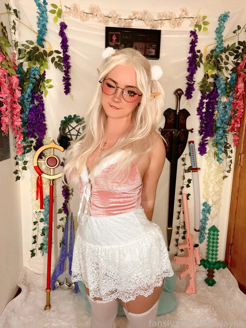 A magical lotus elf has visited you click like or be subjected to a part 9 