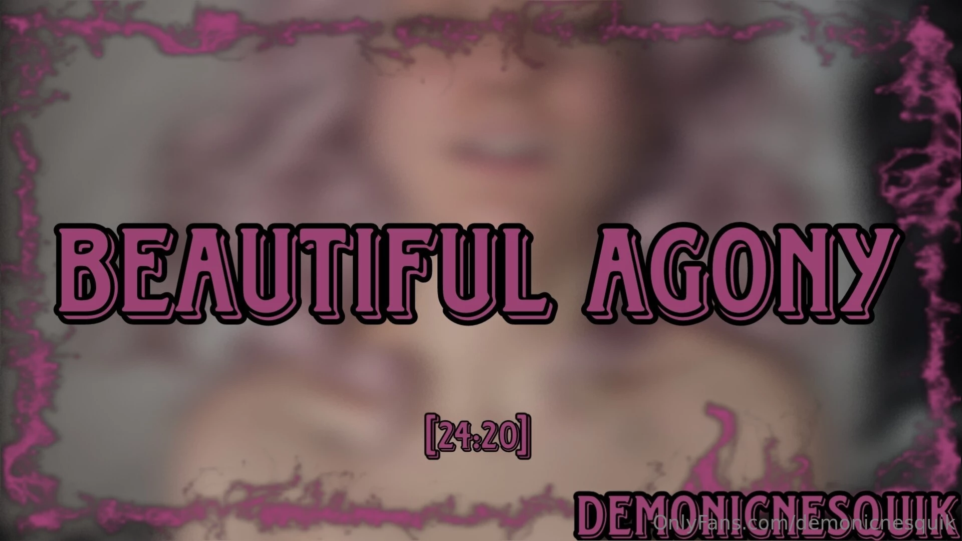 Beautiful agony 24 20 watch my face as i orgasm over and over again 
