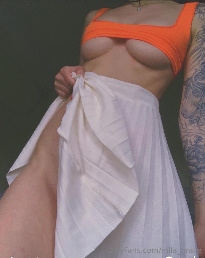 Today we have very hot weather and i can finally wear a shorter skirt part 1 