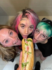 Are you ready for the new foursome video dm me now footlong for the