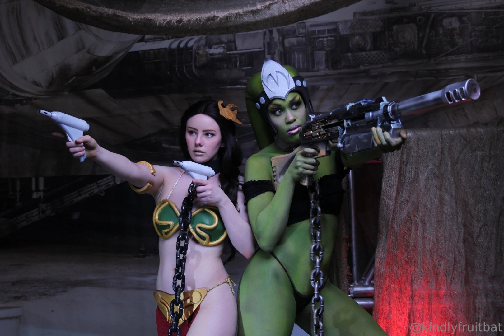 May the 4th be with you enjoy this gritty slave leia themed set with 