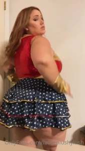 lauren-the-lovely - Thoughts on my wonder woman outfit it makes my arms looks so fat well 