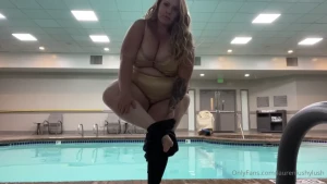 lauren-the-lovely - Just showing off my big sexy ass body at a public pool curious how 