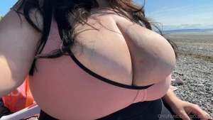 It s officially beach boobie season