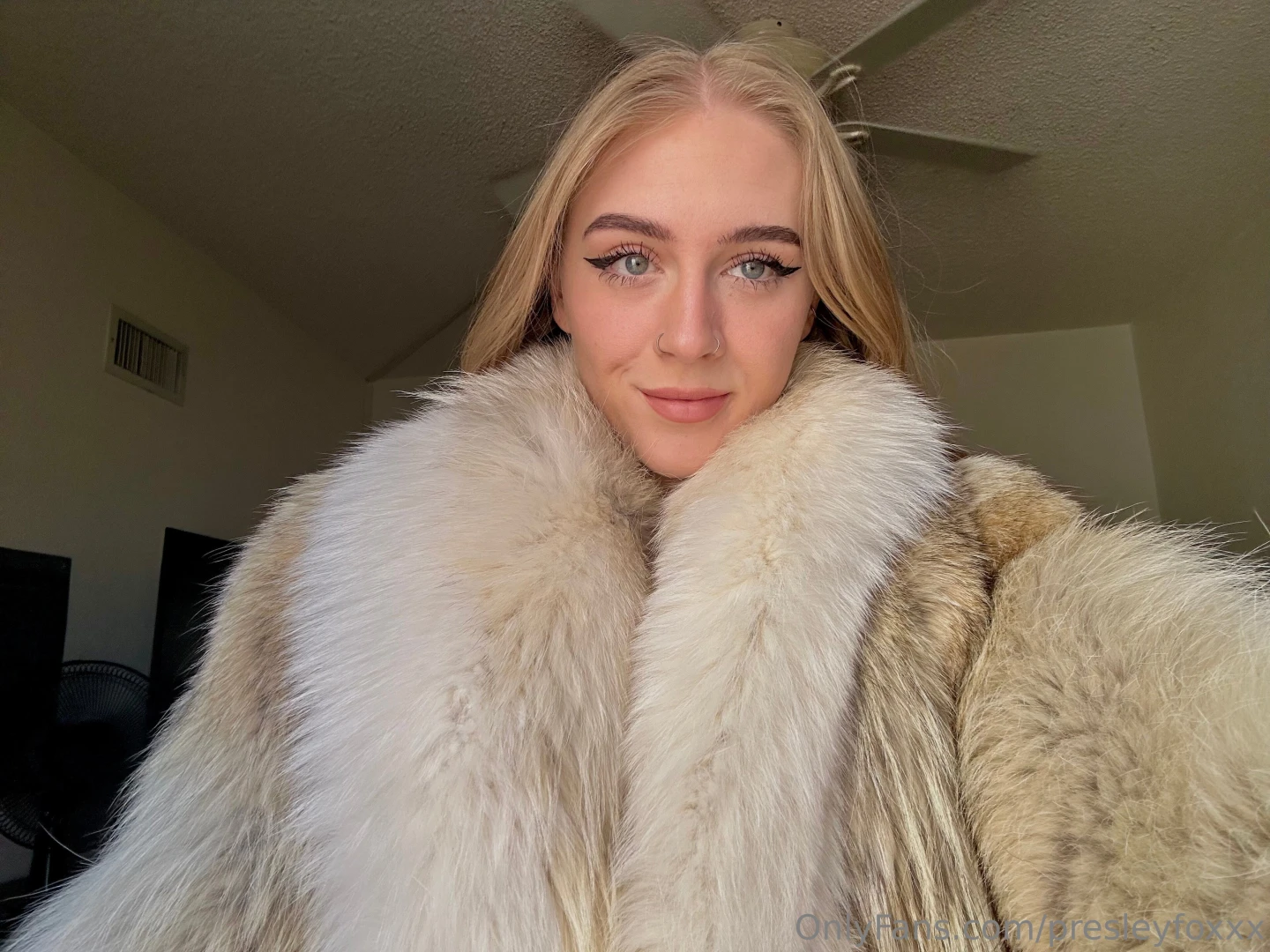 I know you wanna see what s under my blue fox and coyote coats i had a part 3 