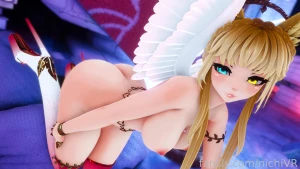 Hiii wolfgirl angel descends upon you i test your purity teasing you