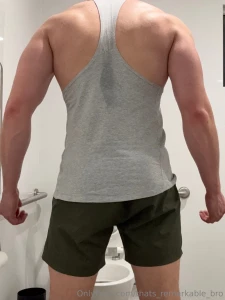 I guess i forgot to lock the door while flexing what are we going to part 1