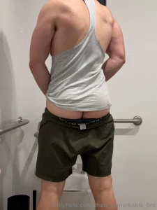 I guess i forgot to lock the door while flexing what are we going to part 2