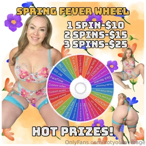 Game time 10 for 1 spin or 15 for 2 spins or if you re feeling really