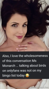 I love the interesting convos i have with my subscribers- parrots d