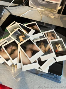 One of my favorite fans ordered some sexy polaroids part 1