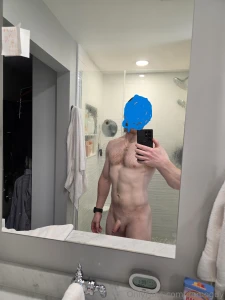 After crossfit shower