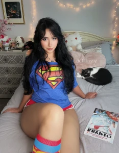 Here a lil casual superman outfit set i have alot of outfits and fun part 1