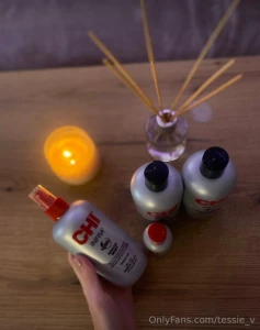 Adding a touch of glamour to my day with a brand-new hair accessory