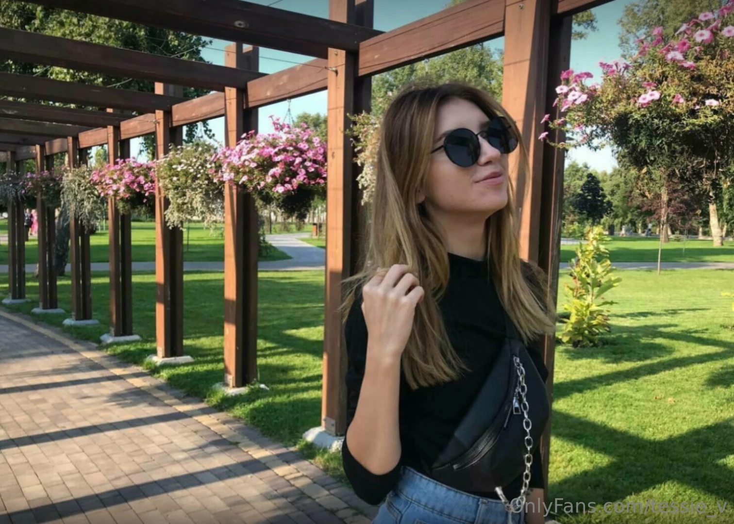 Amidst a blossoming paradise where nature s canvas is painted with 