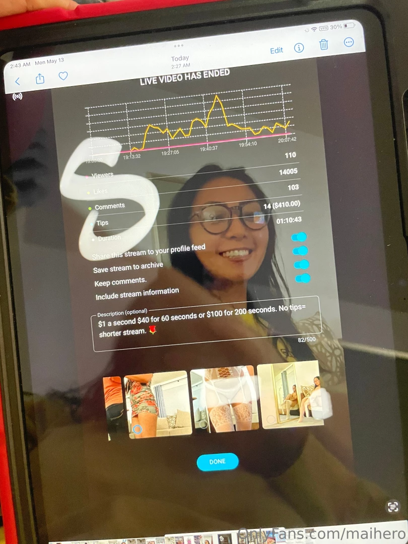 Thanks for coming by my livestream and thanks for being here for me as part 4 