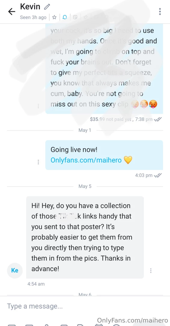 Good morning someone tipped me and asked to see some more of my part 7 