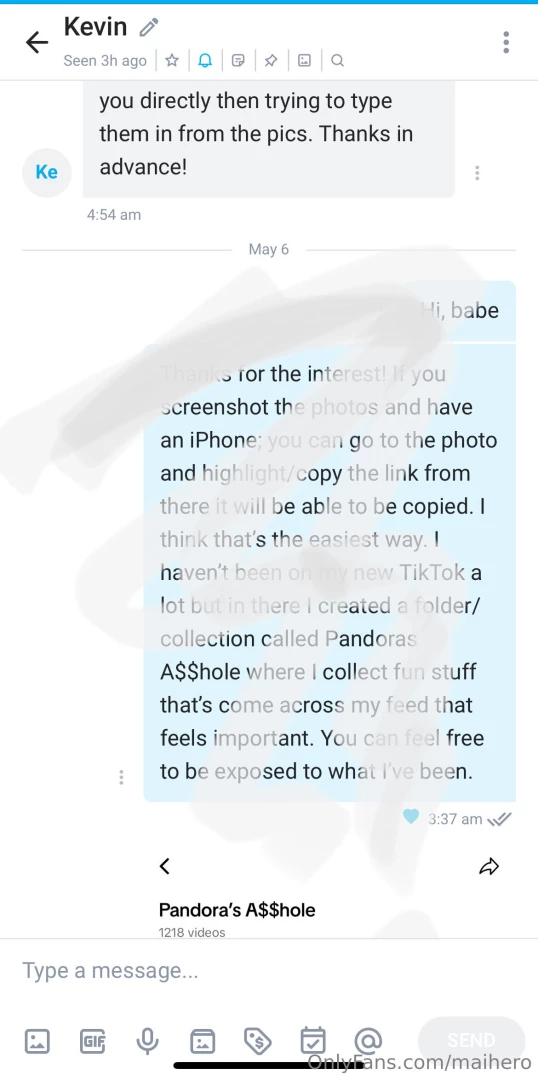 Good morning someone tipped me and asked to see some more of my part 8 