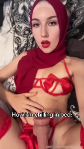 Netflix amp chill anyone fyp blowjob bj bj tease titties tits hijab