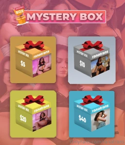 Mystery box open these boxes by tipping and see what you win you ll