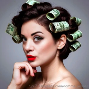 Oh you like my new curly hairstyle of course you do too bad admiring