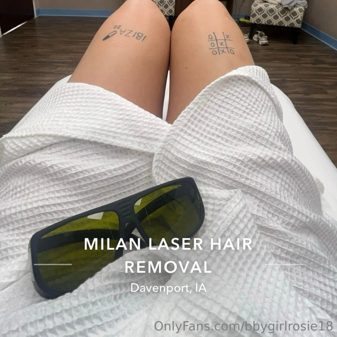 Had my first brazilian laser hair removal session today so excited for 