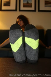 Sock removal stages by goddessopalonia part 2