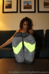 Sock removal stages by goddessopalonia part 16