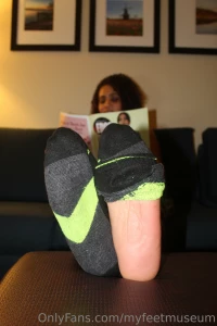 Sock removal stages by goddessopalonia part 26